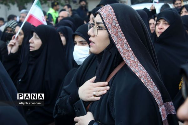 آیین تشییع پیکر مطهر ۱۱۰شهید والامقام گمنام دفاع مقدس در شهر تهران