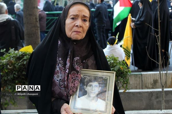 آیین تشییع پیکر مطهر ۱۱۰شهید والامقام گمنام دفاع مقدس در شهر تهران