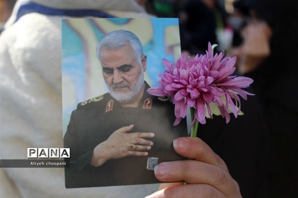 آیین تشییع پیکر مطهر ۱۱۰شهید والامقام گمنام دفاع مقدس در شهر تهران