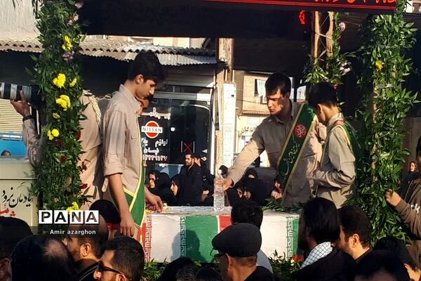 آلاله زهرایی شهرستان قائمشهر آرام گرفت