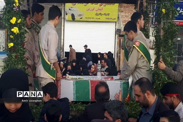 آلاله زهرایی شهرستان قائمشهر آرام گرفت
