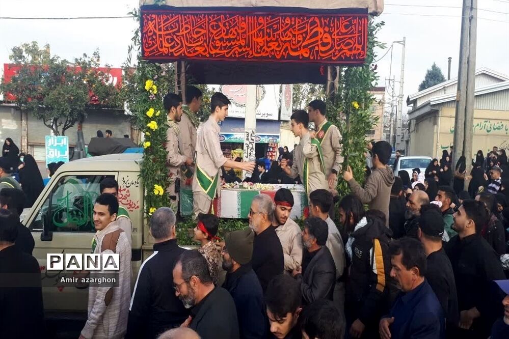 آلاله زهرایی شهرستان قائمشهر آرام گرفت