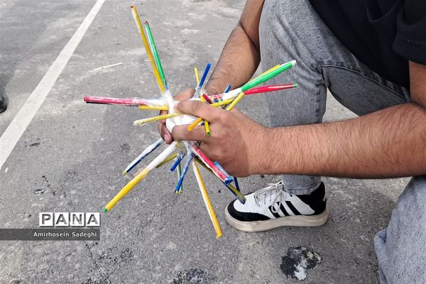 مسابقات جهانی نجات تخم مرغ در مدرسه نمونه دولتی البرز شهریار