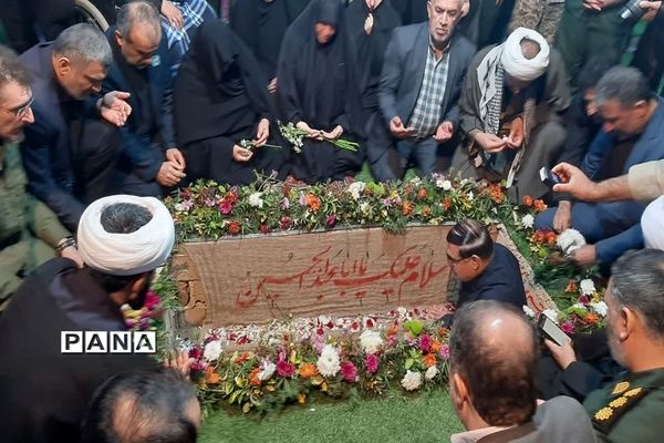 مراسم تشیع پیکر شهید گمنام در فریدونکنار