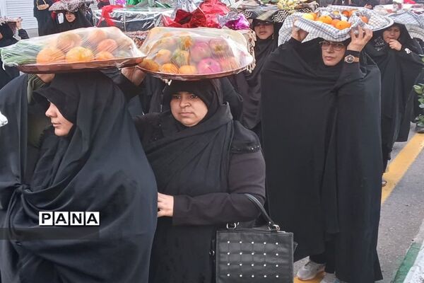 مراسم تشیع پیکر شهید گمنام در فریدونکنار