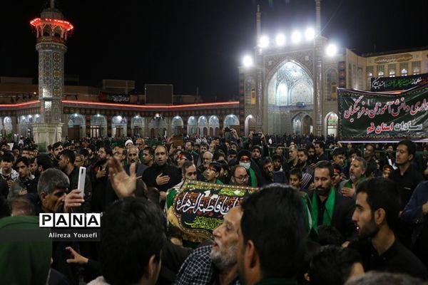 دسته عزاداری معلمان و دانش‌آموزان «سادات» استان قم