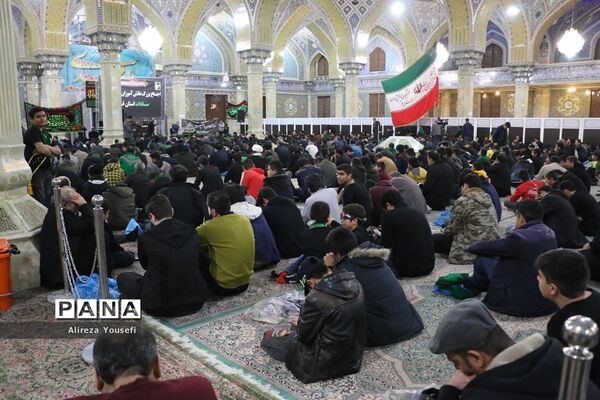 دسته عزاداری معلمان و دانش‌آموزان «سادات» استان قم