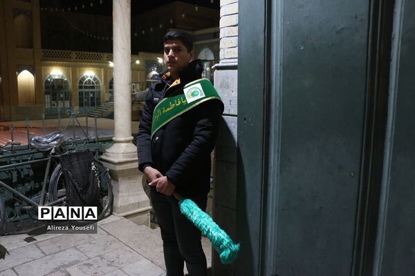 دسته عزاداری معلمان و دانش‌آموزان «سادات» استان قم