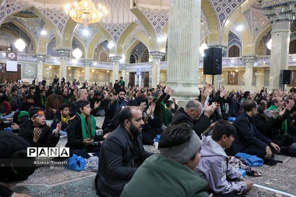 دسته عزاداری معلمان و دانش‌آموزان «سادات» استان قم