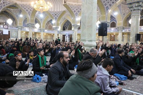 دسته عزاداری معلمان و دانش‌آموزان «سادات» استان قم