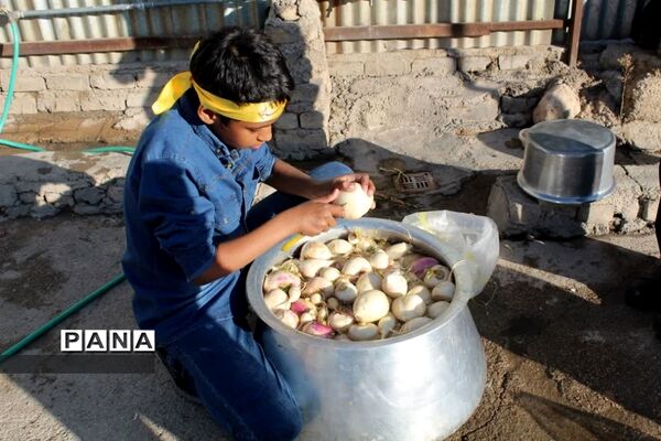 برپایی موکب نوجوانان مسجد سیدالشهدا شیراز