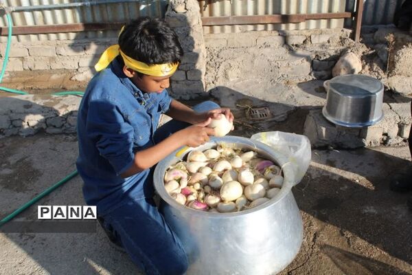 برپایی موکب نوجوانان مسجد سیدالشهدا شیراز