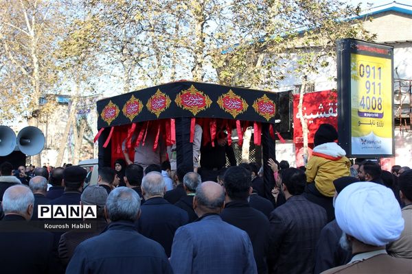 تشییع پیکر شهدای خوشنام در آمل