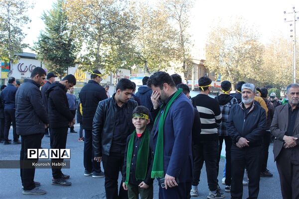 تشییع پیکر شهدای خوشنام در آمل