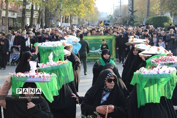تشییع پیکر شهدای خوشنام در آمل