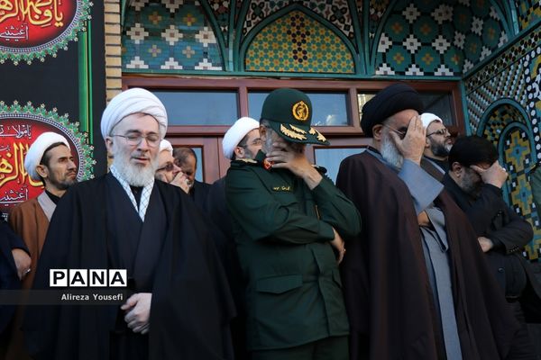 تشییع پیکرهای مطهر 7  آلاله فاطمی در قم