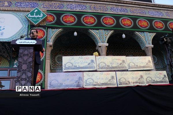 تشییع پیکرهای مطهر 7  آلاله فاطمی در قم