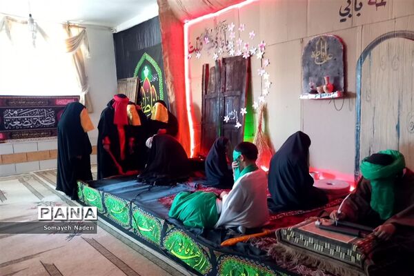 عزاداری حضرت زهرا(س) در شهر ششده