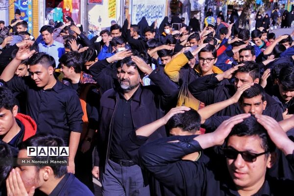 دسته عزاداری دبیرستان ماندگار «دین و دانش» قم
