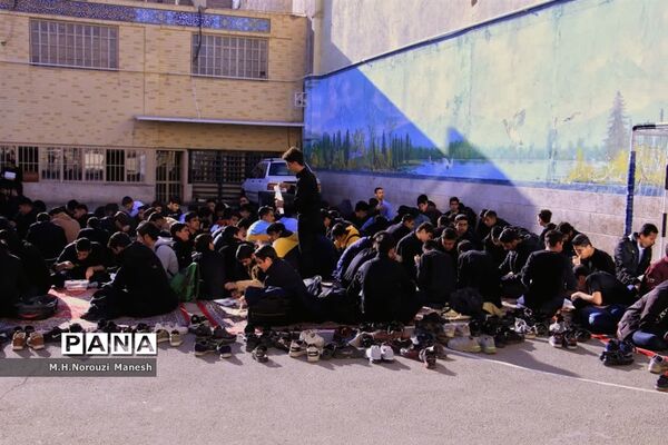 دسته عزاداری دبیرستان ماندگار «دین و دانش» قم