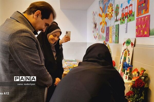 افتتاح اتاق بازی ‌در دبستان شهید‌رجبی رباط کریم