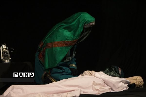 نمایش مظلومه در دبیرستان موعود ناحیه یک بهارستان