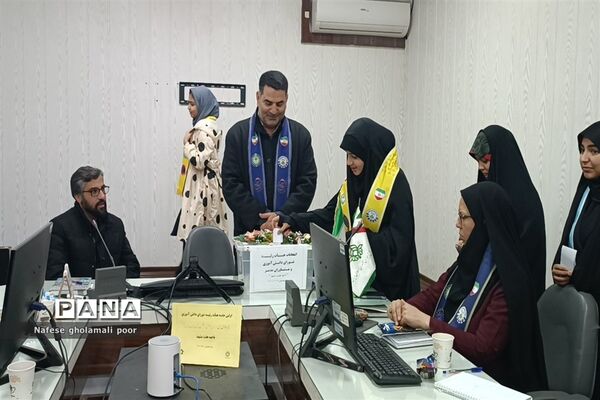 برگزاری انتخابات هیات رئیسه شورای دانش‌آموزی ناحیه هفت
