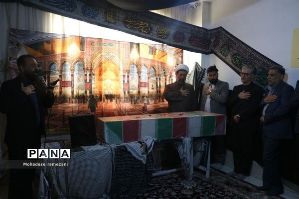استقبال از شهدای گمنام در مدارس ابتدایی ناحیه ۶ مشهد