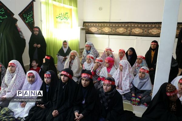 استقبال از شهدای گمنام در مدارس ابتدایی ناحیه ۶ مشهد