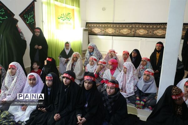 استقبال از شهدای گمنام در مدارس ابتدایی ناحیه ۶ مشهد