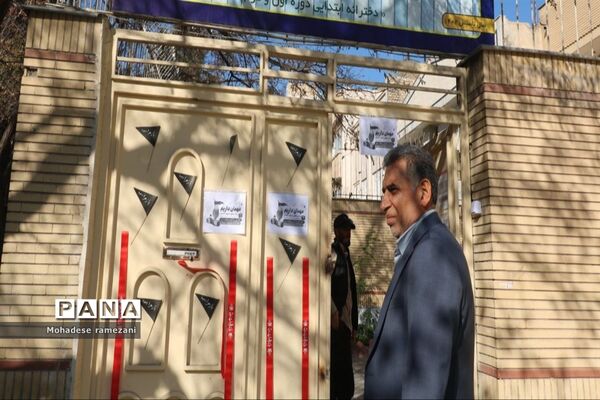 استقبال از شهدای گمنام در مدارس ابتدایی ناحیه ۶ مشهد