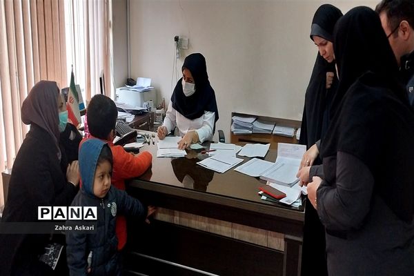 سنجش بدو ورود نوآموزان در پایگاه سنجش شهرستان ملارد