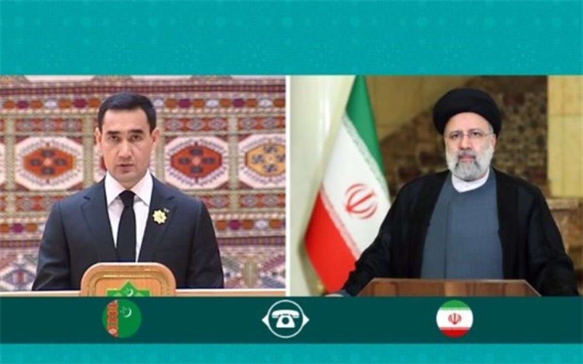 گفت‌وگوی تلفنی روسای جمهور ایران و ترکمنستان‌