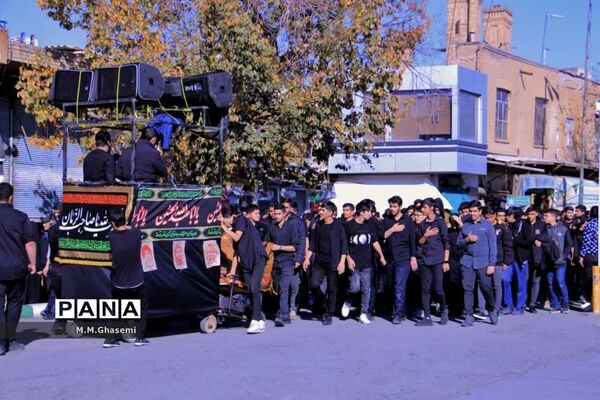 دسته عزاداری دبیرستان ماندگار «دین و دانش» قم