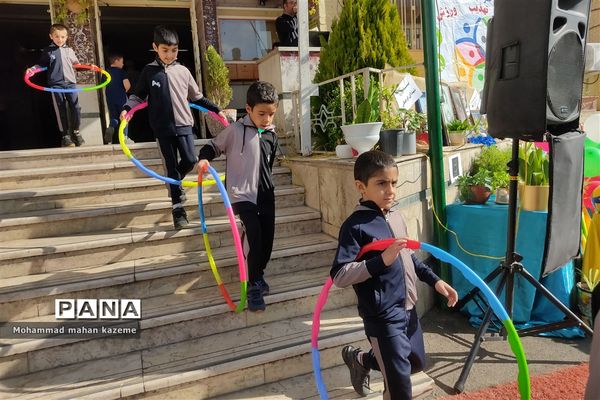 افتتاحیه المپیاد ورزشی امیدستان در مدرسه ابوالفضل ناحیه ۱