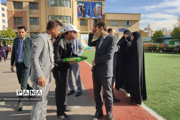 افتتاحیه المپیاد ورزشی امیدستان در مدرسه ابوالفضل ناحیه ۱