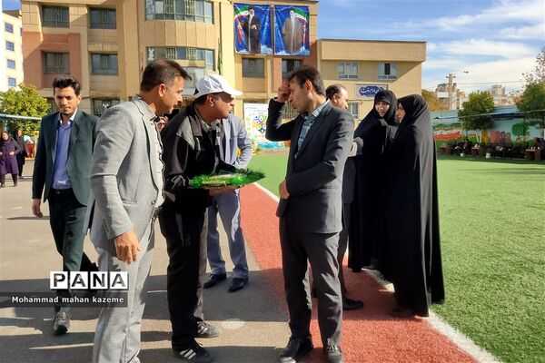 افتتاحیه المپیاد ورزشی امیدستان در مدرسه ابوالفضل ناحیه ۱