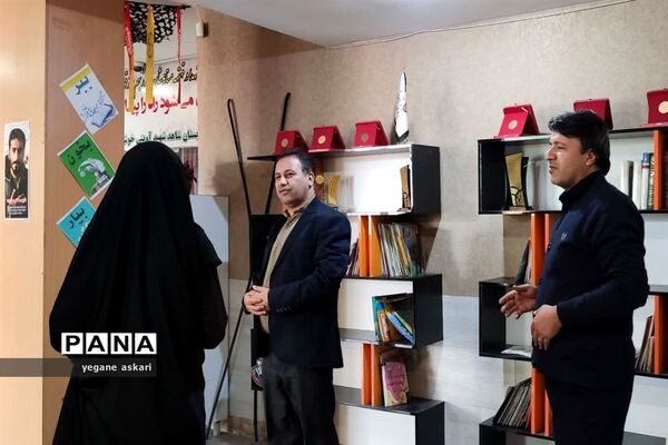 بازدید از فعالیت‌های پرورشی آموزشگاه شهید شاهد آوینی ناحیه یک بهارستان