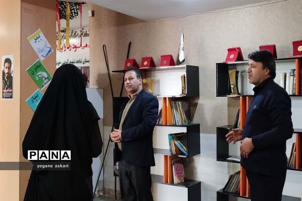 بازدید از فعالیت‌های پرورشی آموزشگاه شهید شاهد آوینی ناحیه یک بهارستان