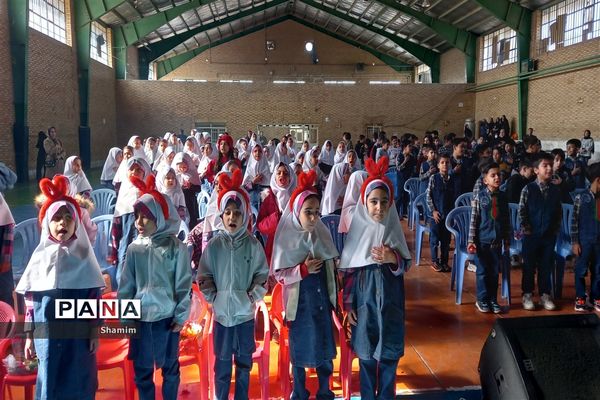 مراسم یلدا در مدرسه نیکان شهر جوادآباد