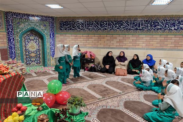 جشن یلدا در مدارس شهرستان فیروزکوه