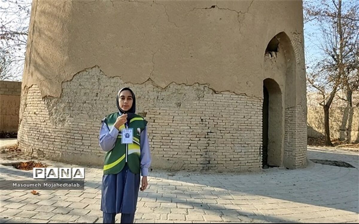روایتی از برج مقبره‌ بابامحمود یکی از آثار باستانی وحیدیه شهریار/فیلم