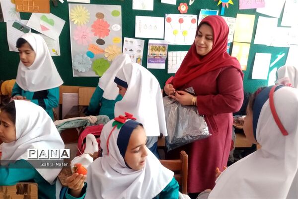 آیین نمادین یلدا در مدارس شهر بهمن
