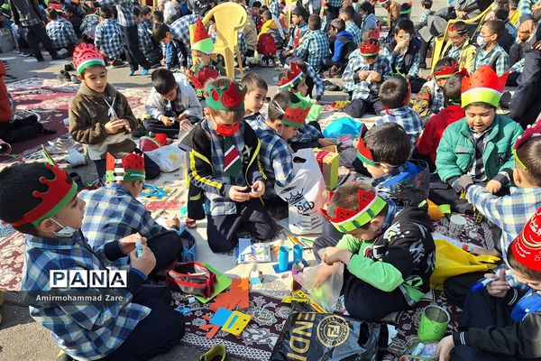 جشن شب یلدا در دبستان‌های ناحیه 3 شیراز