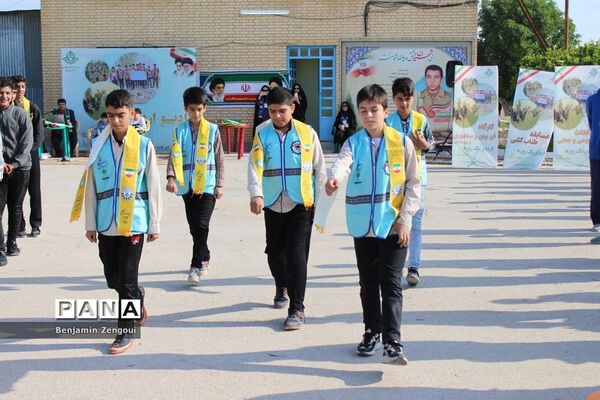 افتتاحیه اردوی ‌هفت‌سنگ پسران ‌استان بوشهر