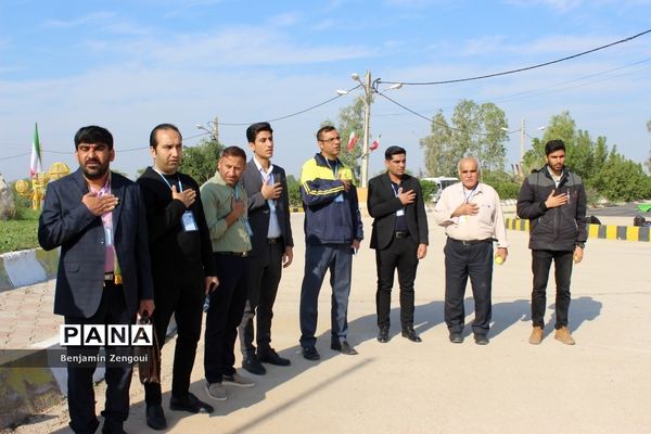 افتتاحیه اردوی ‌هفت‌سنگ پسران ‌استان بوشهر