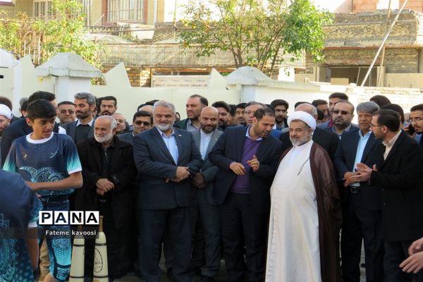 افتتاح اولین استخر دانش‌آموزی شهرستان گنبد