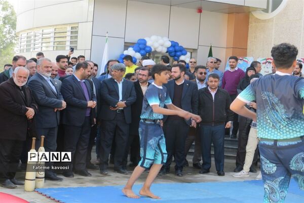 افتتاح اولین استخر دانش‌آموزی شهرستان گنبد