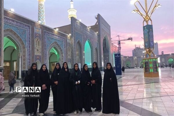 اردوی زیارتی مشهد مقدس دانش‌آموزان ‌شهرستان شیروان