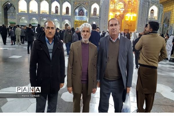 اردوی زیارتی مشهد مقدس دانش‌آموزان ‌شهرستان شیروان